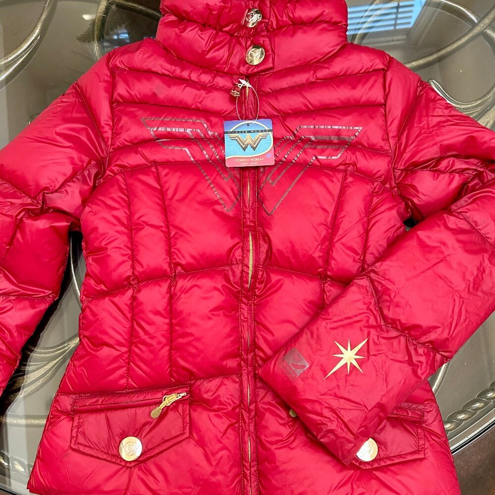 Wonder Woman Coat - Crimson Red